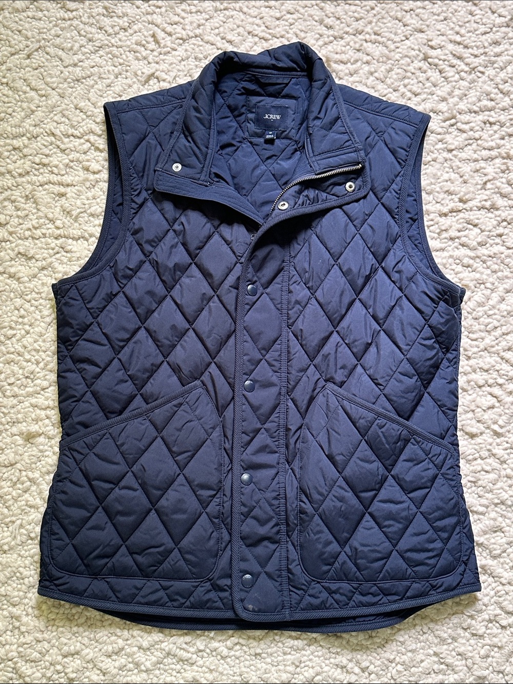 J Crew Men's Quilted Vest